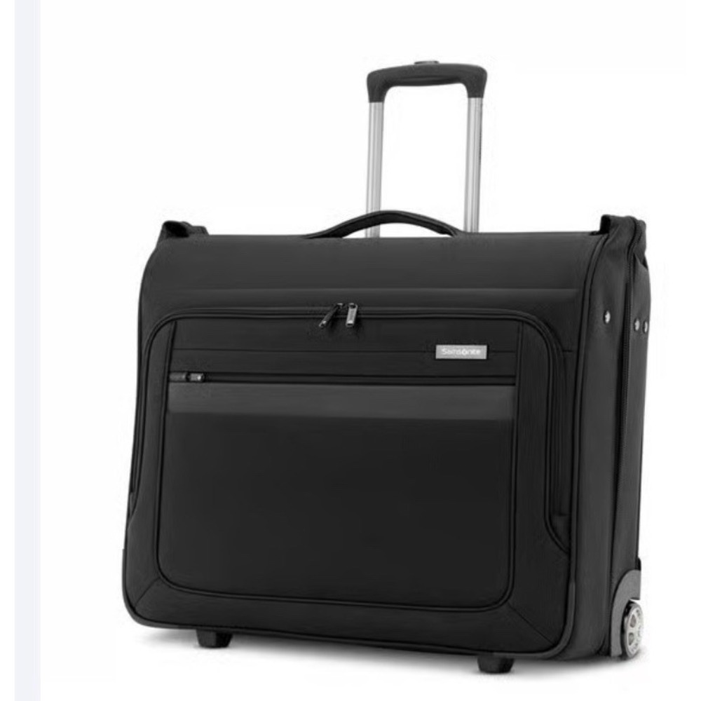 Samsonite Ascella 3.0 Expandable Luggage Garment Bag Suitcase Black Travel